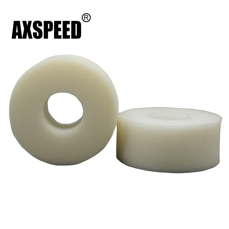 

1/10 White RC Cars AXIAL TRX-4 Rock Crawler Hard Sponge Foams Inserts for 2.2inch Tire Parts Upgraded