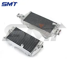 aluminum Motorcycle MX Offroad Radiators Motorcycle Parts Grille Guard Cooler silver color for Honda CRF 450 R 13