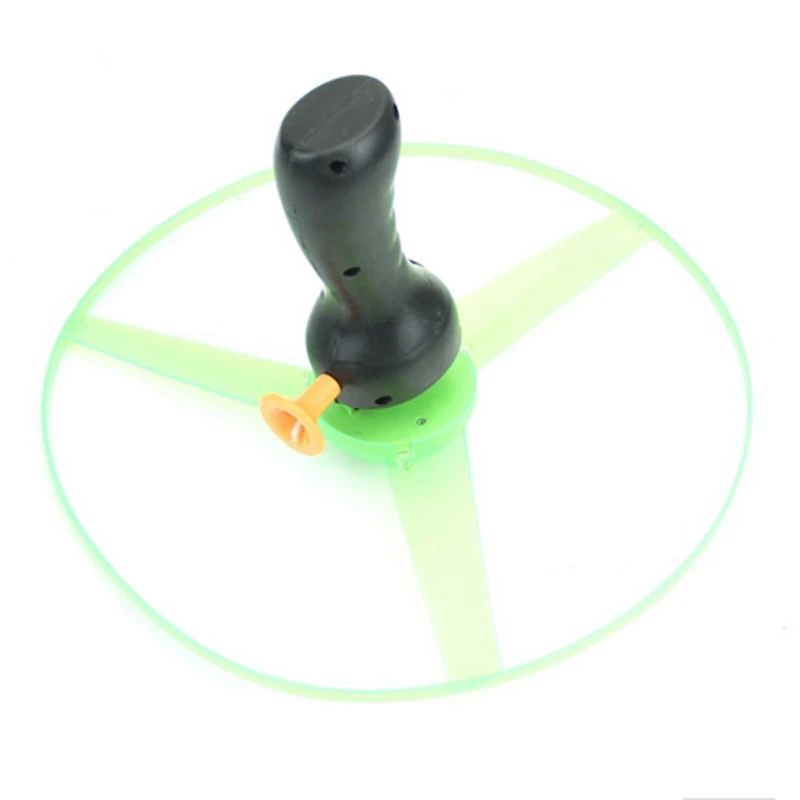 Light-Up Прядильный механизм мигает летающая тарелка светодиодный Пластик детей НЛО спин игрушки