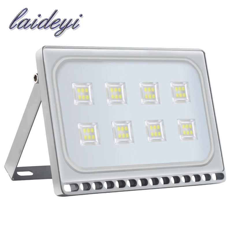 

2PCS Ultra thin Led Flood Light 50w IP65 Waterproof Outdoor Floodlight Lamp Reflector 220V Led Spotlight Garden Light Exterior