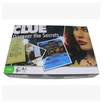 Настольная игра Cluedo с подсказками открытие секретов настольная версия|cluedo