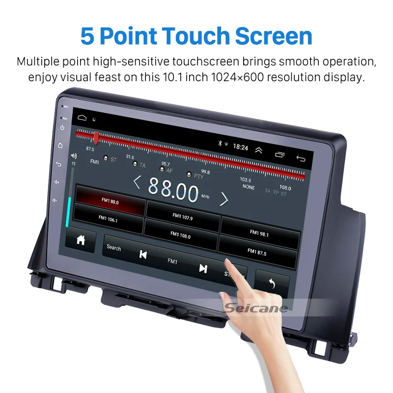 Sale Seicane 10.1 Inch Android 8.1 Car radio GPS Navigation for Kia K5 2016 support Backup Camera Steering Wheel Control Mirror Link 2