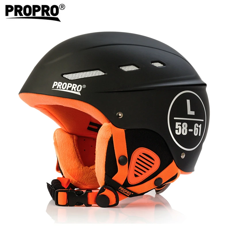 Белые спортивные защитные лыжные шлемы с внутренней регулируемой пряжкой подушкой слой ABS+ EPS унисекс для взрослых лыжный шлем