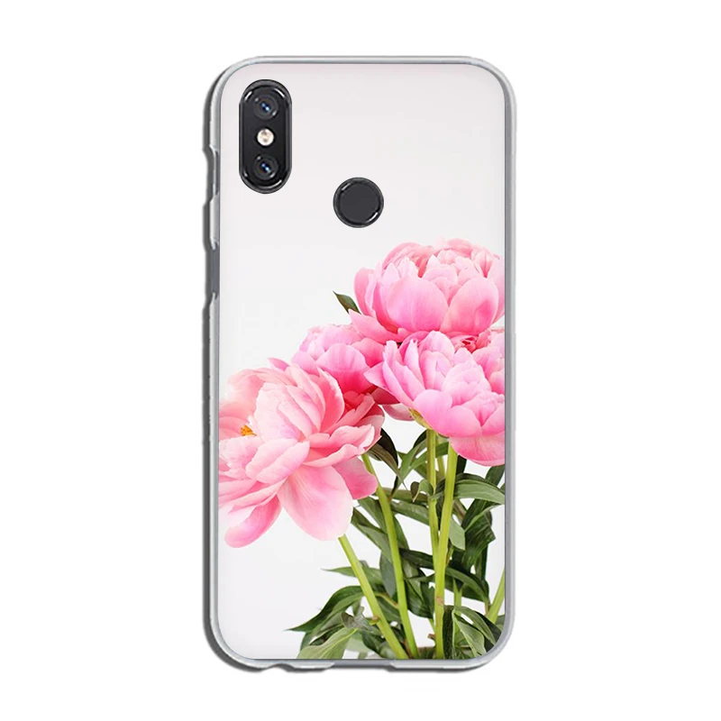 H5 С принтом в виде пионов град чехол для телефона для Xiaomi 5 5S 5X6 6X8 9 SE A1 A2 Lite Mix 2S Max мы собрали воедино 3 F1 9T A3 Pro CC9e - Цвет: H5