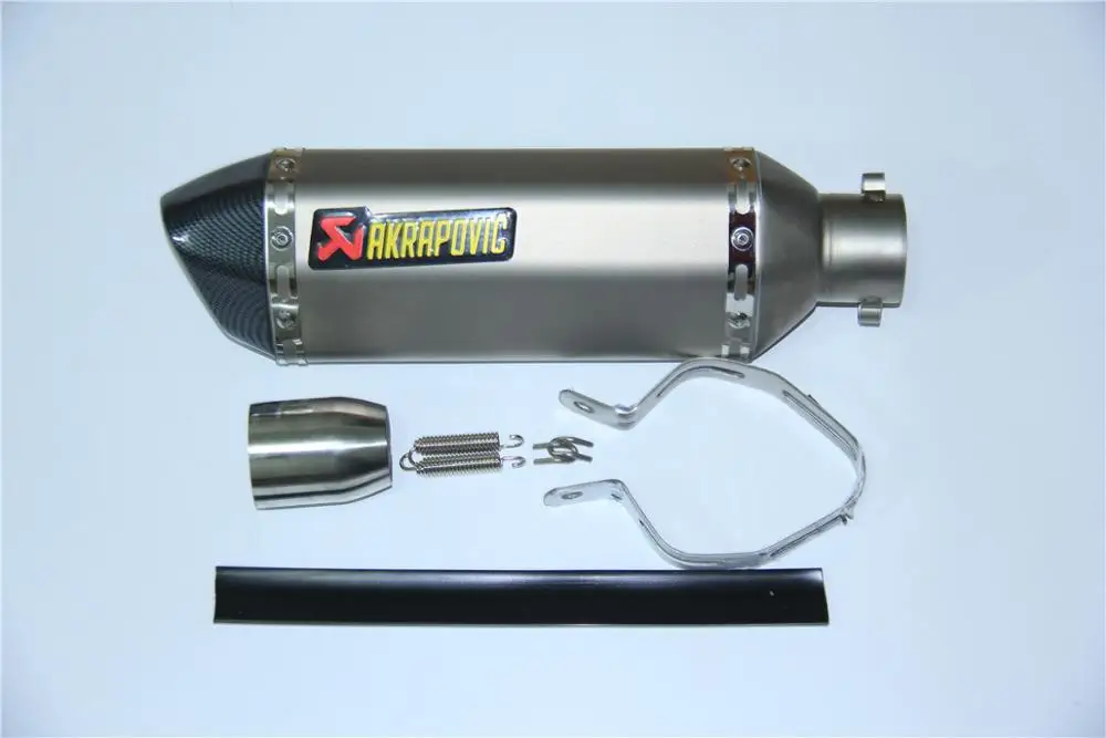 Скорость Скорпион akrapovic мотоцикл глушитель с DB убийца грязь Улица велосипед Скутер ATV выхлопной Z750 tmax CRF230 FZ16 - Цвет: AK sticker