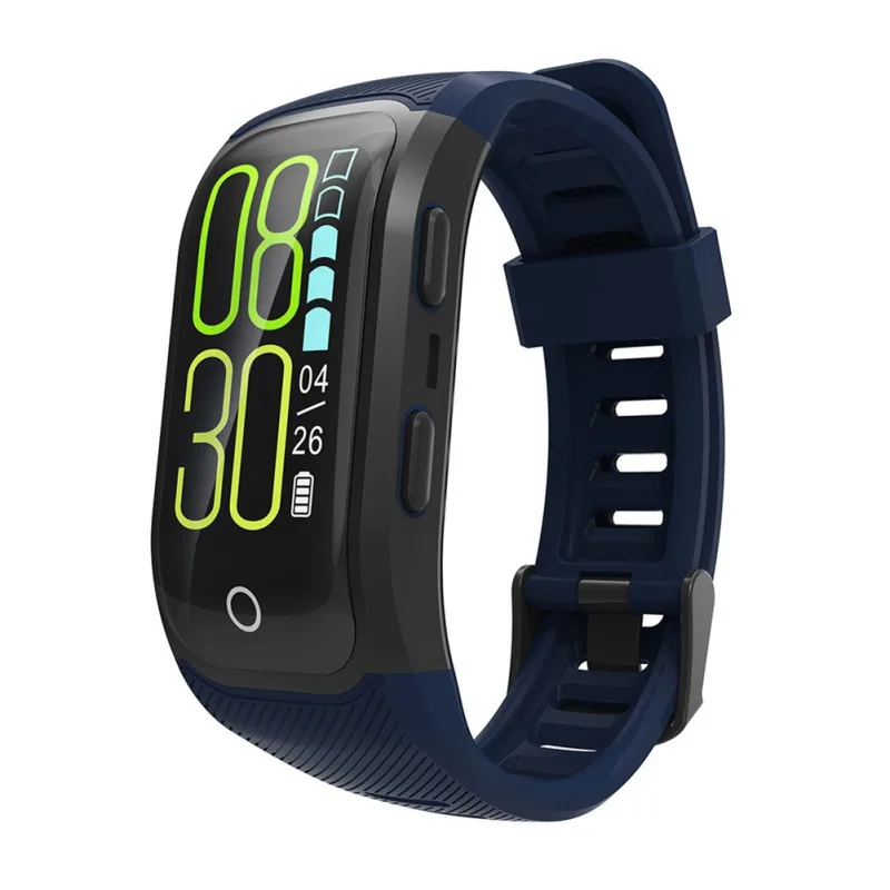 

S908S Color Screen Smart Wristband GPS Smart Step Counter Waterproof Sports Bracket G-Sensor 3D Accelerometer/Gyroscope