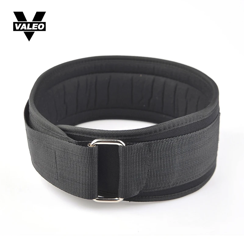 VALEO Nylon Exercise Weightlifting Belt Gym Fitness Waist Squat Training Dumbbell Barbell
