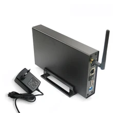 2 шт./лот HDD корпус 3.5 »SATA Wi-Fi чехол для хранения внешний Телевизионные антенны маршрутизатор Wi-Fi ретранслятор доля жесткий диск чехол для дома /офис