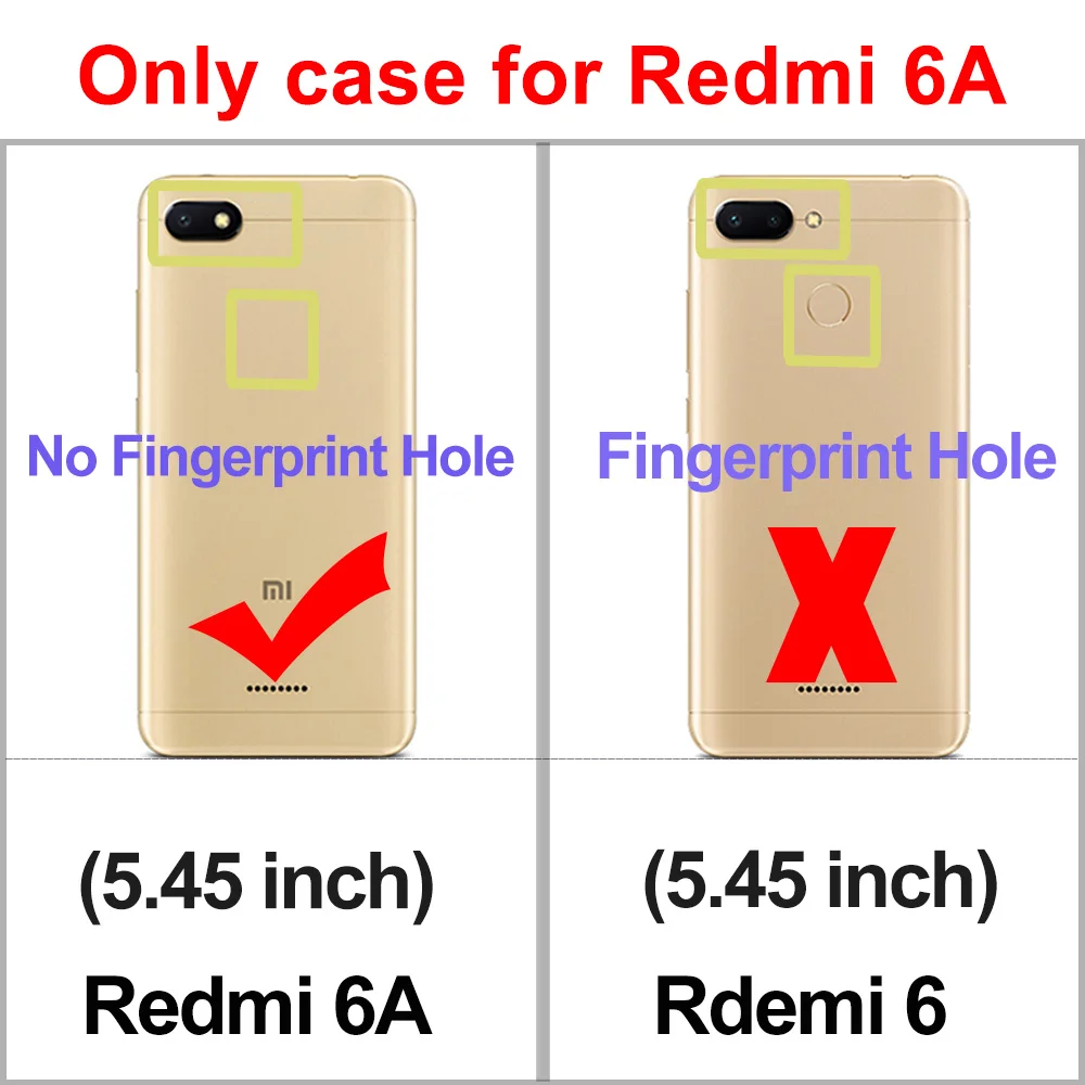 Чехол для Xiaomi Redmi 6A силиконовый чехол 5 45 &quot TPU мультяшный redmi 6a redmi6a телефона