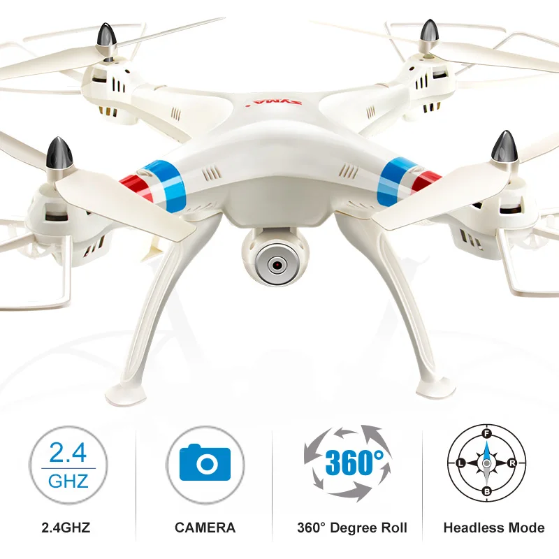 SYMA X8C, беспилотные летательные аппараты с Камера HD 2,4G 4CH 6 осей беспилотник Профессиональный Квадрокоптер с дистанционным управлением устойчивость, игрушка, подарок на день рождения, подарок черный Цвет