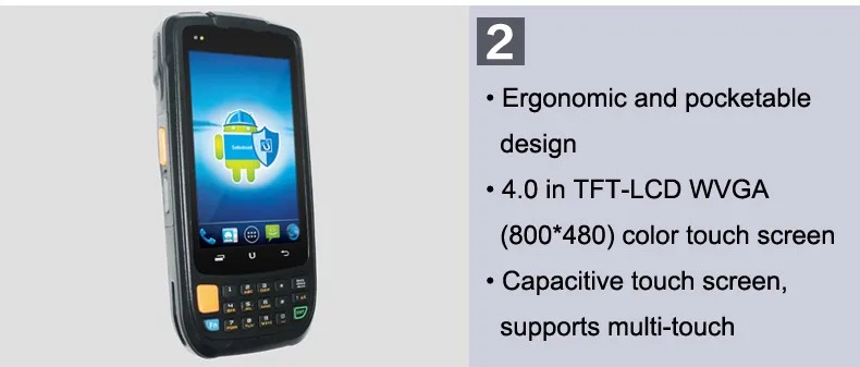 3G GPRS WIFI GPS Quad Core Laser Barcode scanner Bluetooth 4.0 Inch Big Screen Handheld Android i6200S Ultra rugged PDA 19