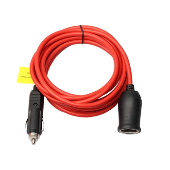 

Premium 12V 24V Car Cigarette Lighter Socket Plug Extension Cable Cord 3.6m Fuse Car Accessory Dropshipping