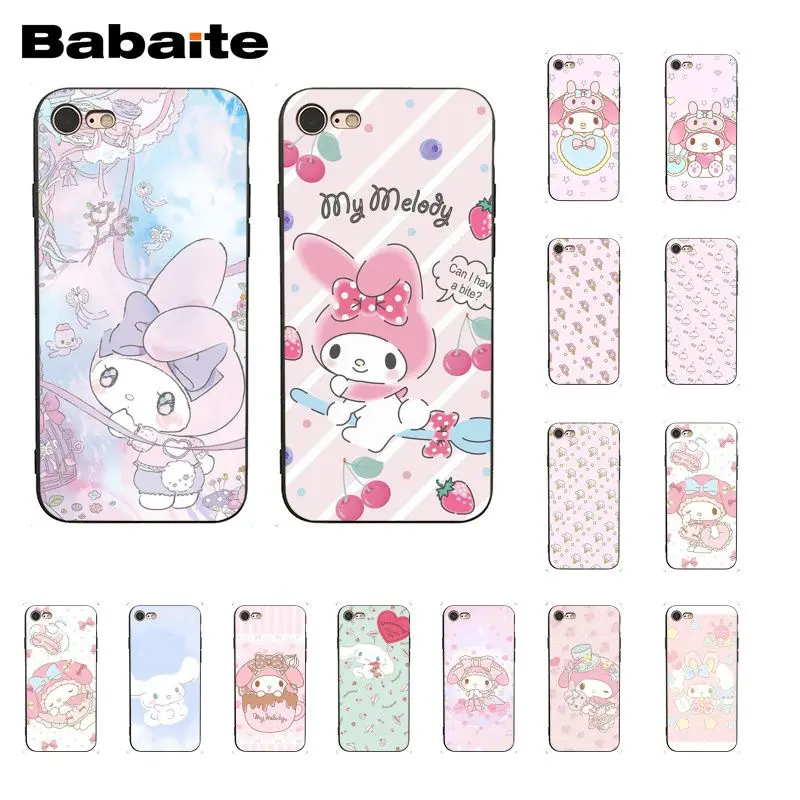 

Babaite My Melody PhoneCase for iphone 11 Pro 11Pro Max 6S 6plus 7 7plus 8 8Plus X Xs MAX 5 5S XR