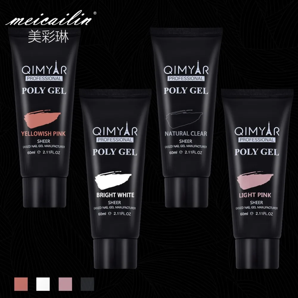 Nueva extensión de dedos de Gel de polietileno de 60 ml de Gel de silicona de Gel de poligel de camuflaje UV LED Gel duro Gel de acrílico manicura herramientas Nueva extensión de dedos de Gel de polietileno de 60 ml de Gel de silicona de Gel de poligel de camuflaje UV LED Gel duro Gel de acrílico manicura herramientas