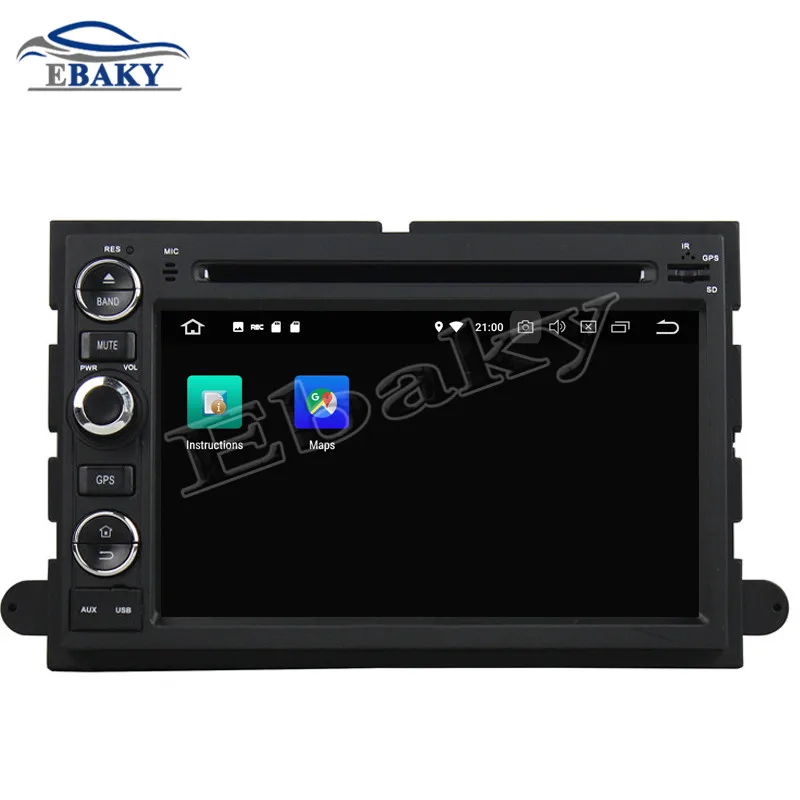 Sale NaviTopia 4GB RAM 64GB ROM Octa Core Android 9.0 Car DVD Radio For Ford Fusion/Explorer/F150/Edge/Expedition 2006 2007 2008 2009 3