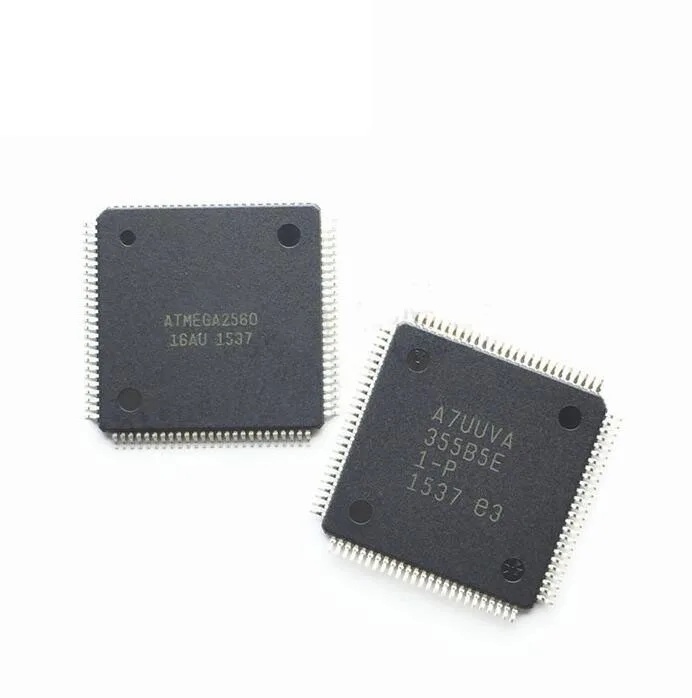 

2pcs/lots ATMEGA2560-16AU ATMEGA2560 QFP-100 New original IC 8-bit microcontroller 256K flash memory 5V