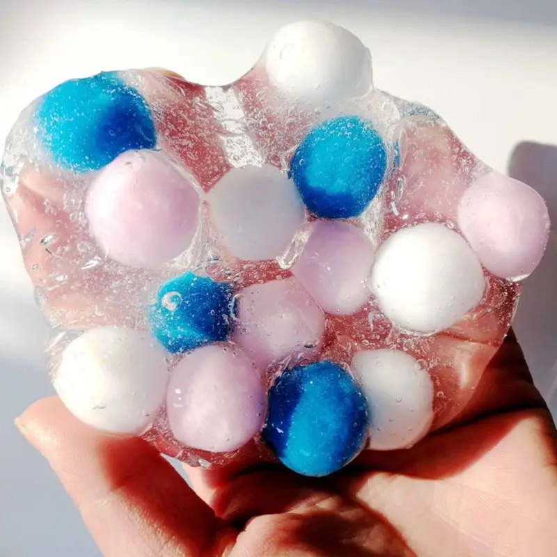 Soft Round Fluffy DIY Slime Beads Slime Supplies Accessories For Foam