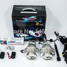 2.8HQ 35 Вт 2," дюймов спрятанный проектор bixenon свет H1 H4 H7 H11 HB3 HB4 9004 9007 4300 k 6000 k желтого белого и синего цвета с холодным катодом(CCFL) Ангельские глазки комплект
