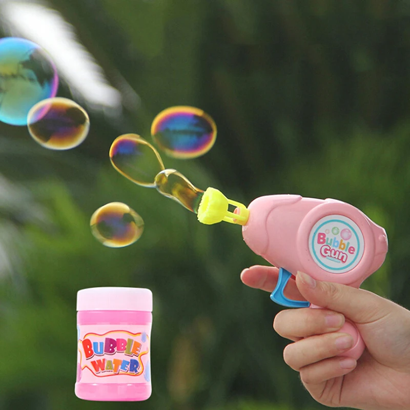 

Light Cartoon Animal Soap Water Bubble Gun Children Flash Blowing Bubbles Toy Manual Bubble blower Gun For Kid Outdoor Toys