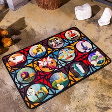 Детские коврики с рисунком Love для гостиной, спальни, коврики для детской комнаты, Противоскользящие коврики, детские модные креативные подарочные ковры