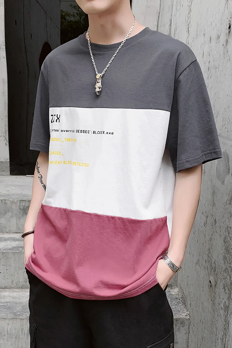 

New Short-sleeved Men's T-shirt Top of 2019