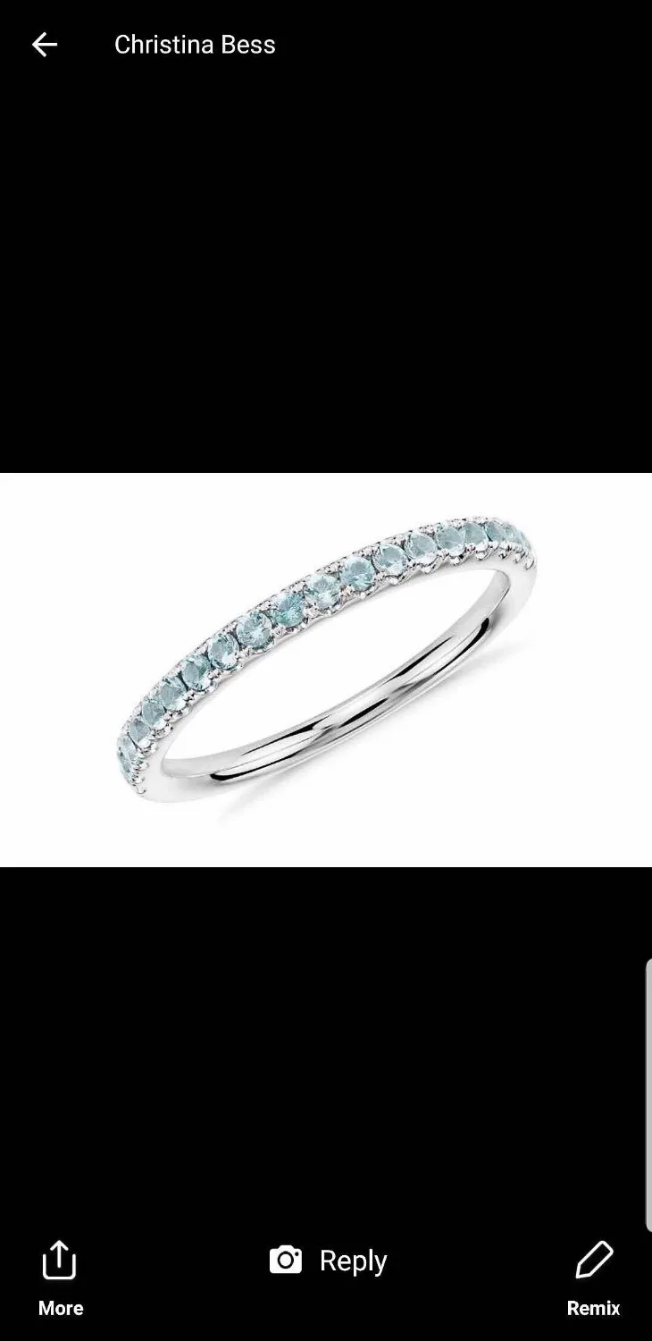 

925 Sterling silver ring with box
