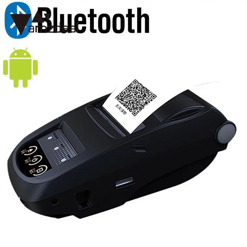 Amzdeal чековый принтер ESC POS принтер кода Bluetooth теплоаккумулятор USB RJ11 штепсельная вилка американского стандарта Портативный 100-240 9В/1.5A Мощность адаптер