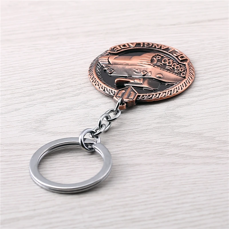 J Store брелок для ключей в стиле всемирных танков мужская модель с медалью ланглада