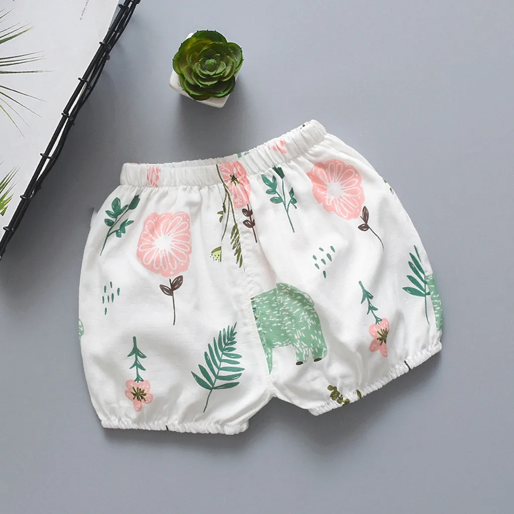 

SAGACE Shorts shorty fille short boy child Infant Kids Baby boys underwear elastic waist Pants Cartoon Animals Print Jun18