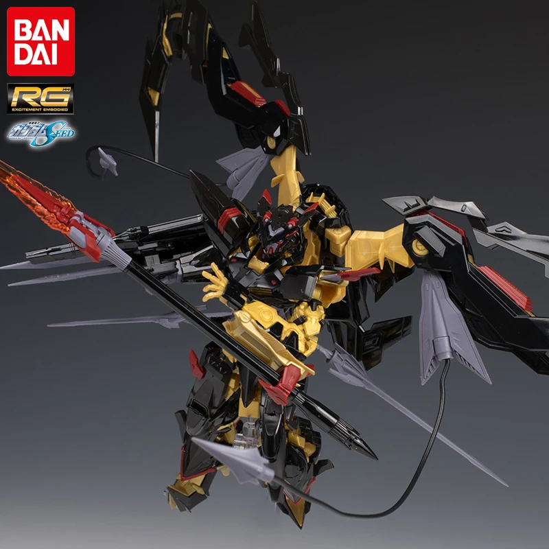 Японский аниме мобильный костюм Bandai Hobby Robot 24 RG 1/144 MBF-P01 Золотая рамка Amatsu Mina Gundam Seed Astray модель комплект оригинальная коробка