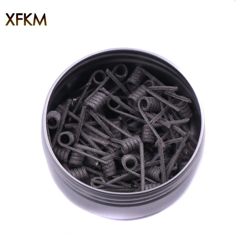 XFKM Ni80 нагревательная проволока готовая катушка Clapton Super Juggernaut alien для Serpent Mini RTA RDA