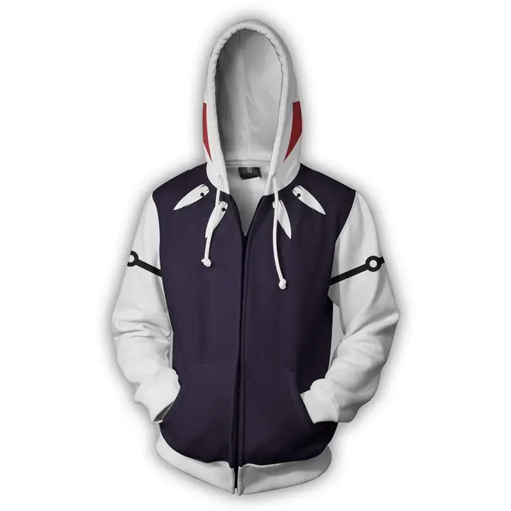 

Princess Mononoke studio Ghibli harajuku Fashion Casual Tops Long Sleeve Fashion Zipper Hoodie School Uniforms Cosplay Jackets