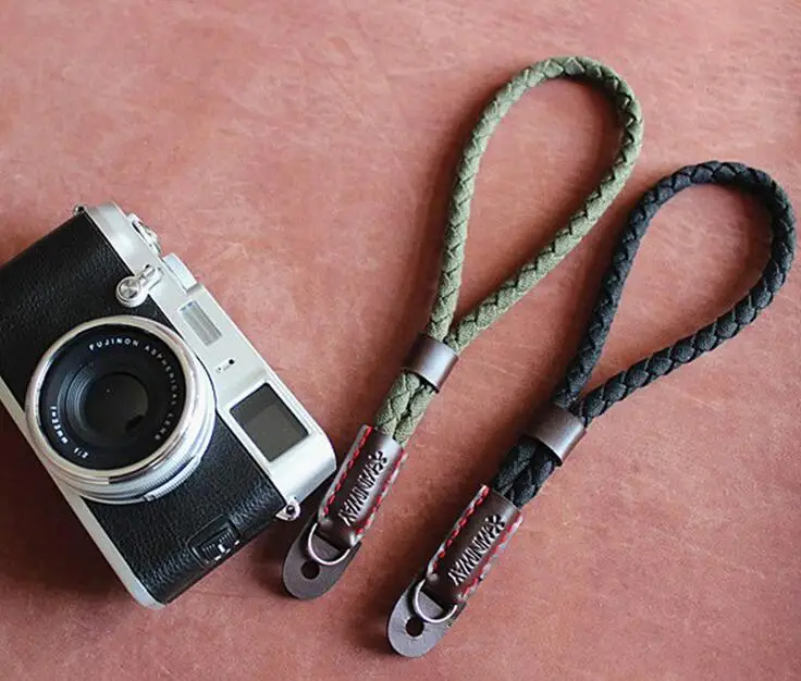 Тканый наручный ремень для камеры Leica M9 M8 X2 Fujifilm X100S Finepix Panasonic GM1 Olympus PEN 10 шт. Sony Alpha A7