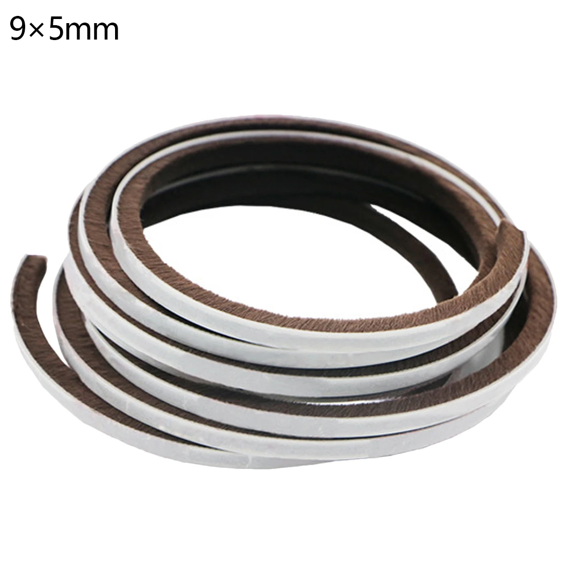 

New Self Adhesive Seal Strip Door Draught Excluder Window Pile Seal Film Weather Strip for Door Brush Seal Sealing Strip