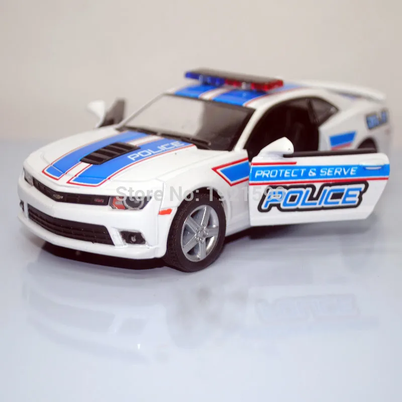 Us 5 67 Kt 1 38 Skala Ziehen Auto Spielzeug Usa Chevrolet Camaro Polizei Edition Diecast Metal Auto Modell Spielzeug Fur Sammlung Geschenk Kinder In
