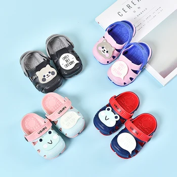 

EVA Garden Shoes Summer Clogs For Baby Children Qiuck Drying Beach Slipper Flat Light Breathable Outdoor Sandals Zuecos Mujer