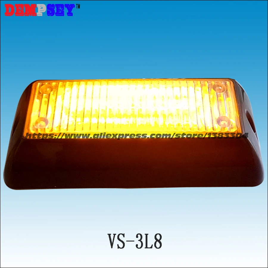 Vs 3l8 Led Grill Lights, Tir 6 3w Led, 18 Flash Pattern, Waterproof Photocell Wiring Diagram Led Wiring Diagram Tir6