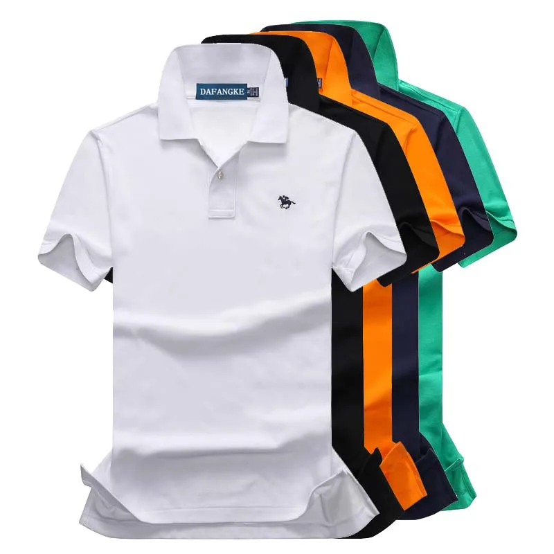 

Brand New Fashion Men Polo Shirts 2019 Summer Luxury horse embroidery Breathable Camisa Masculina Soft Cotton Polo Men P4