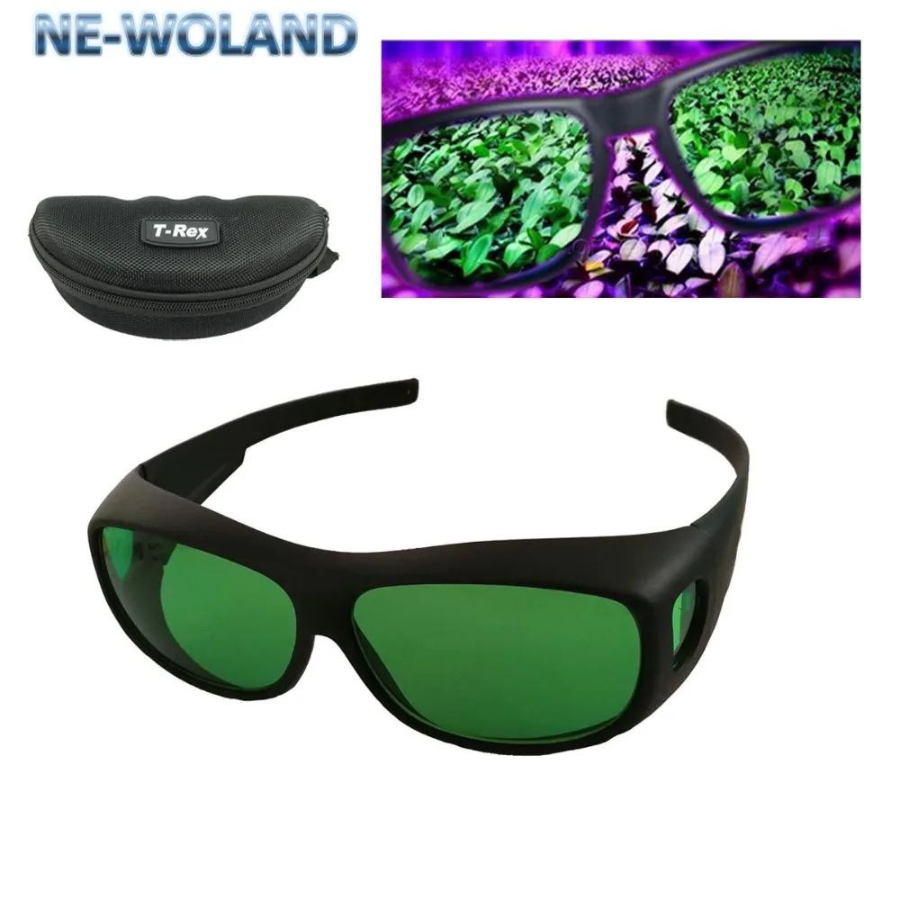 Light room glasses LED indoor plant growth lamp color correction safety