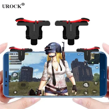 

1 Mobile Game Controller Gamepad plastic L1R1 keypads Phone Joystick Sensitive Shoot and Aim Triggers mobile controller for pubg