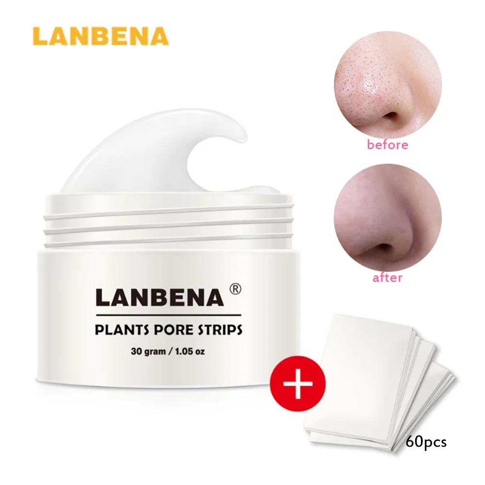 

30g Blackhead Remover Nose Mask Pore Strip Black Mask Peeling Acne Treatment Deep Cleansing Face Mask Oil Control Skin Care
