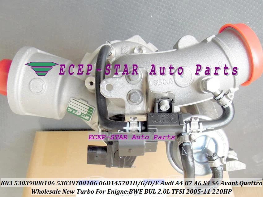 K03 106 53039880106 53039700106 06D145701H 06D145701G Turbo For Audi A4 B7 A6 S4 S6 Avant Quattro 2.0L TFSI B7 2005-11 BWE BUL 220HP (2)