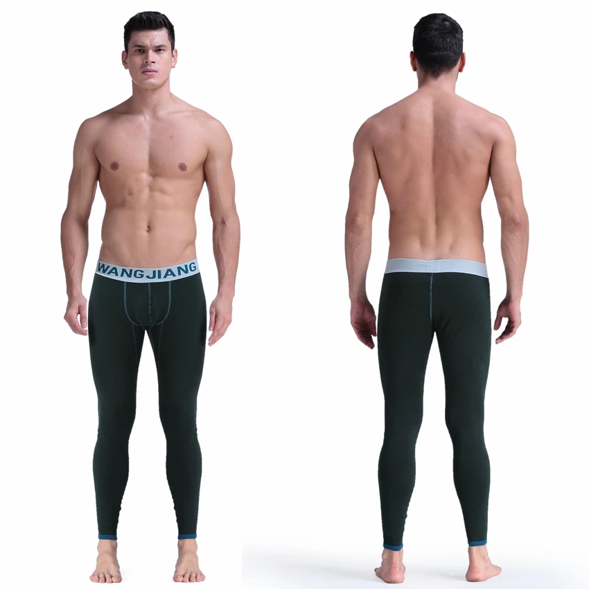 2017 Men's Modal Thermal Underwear Long John Underpants thermal