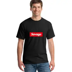2018 Новый Для мужчин и Для женщин футболки Мода 2017 летняя футболка с короткими рукавами Футболка savage Lover страх Божий футболка Для мужчин
