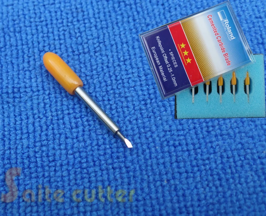 

HQ 10pcs 30 Degree Euro Carbide Roland GCC Liyu Cutting Plotter Vinyl Cutter Blade