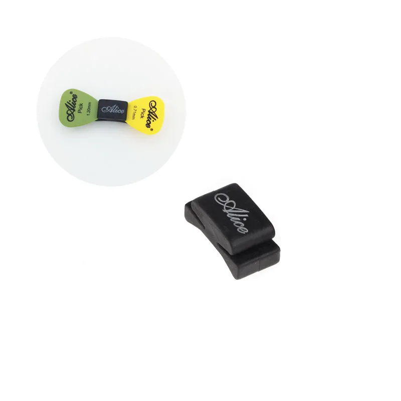 1 piece Alice Rubber Guitar Pick Holder for Acoustic Electric Classic