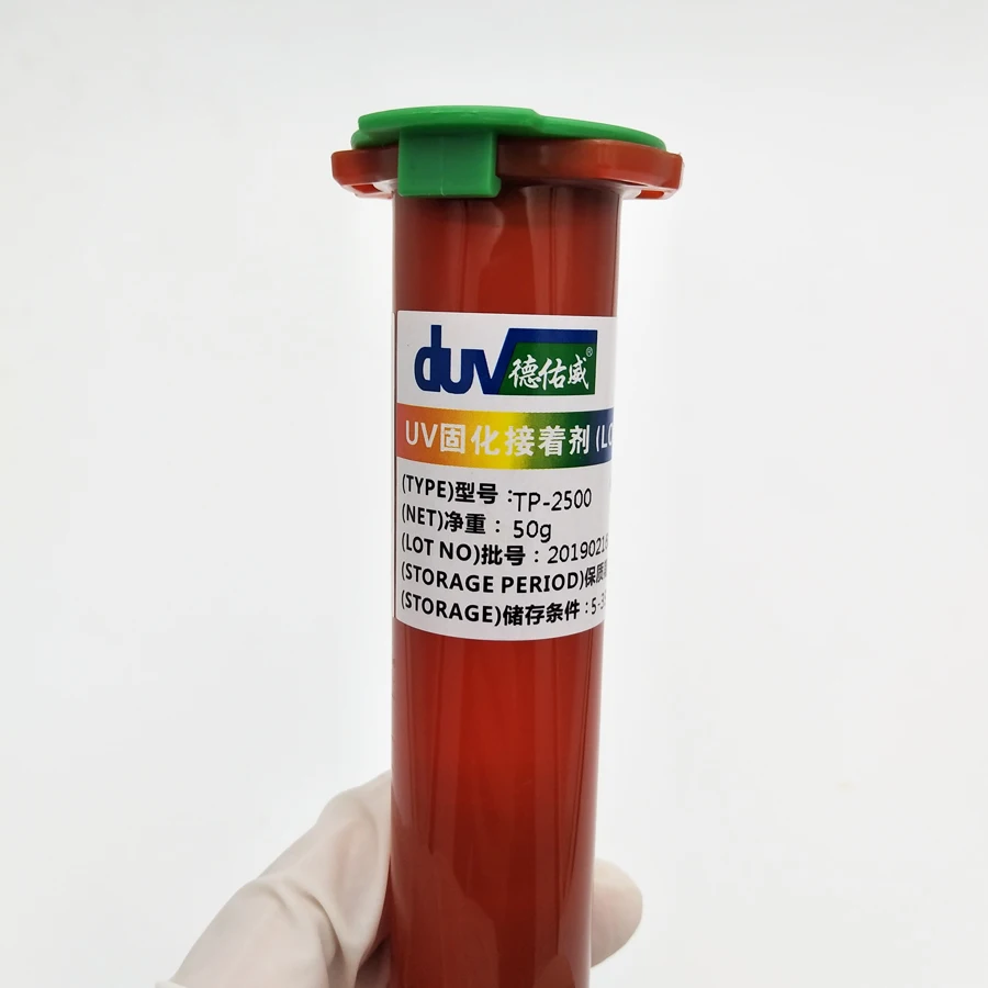 50 ml TP-2500 LOCA УФ клей жидкость оптический ясно клей tp 2500 УФ клей tp2500 для сенсорного экрана samsung galaxy iPhone
