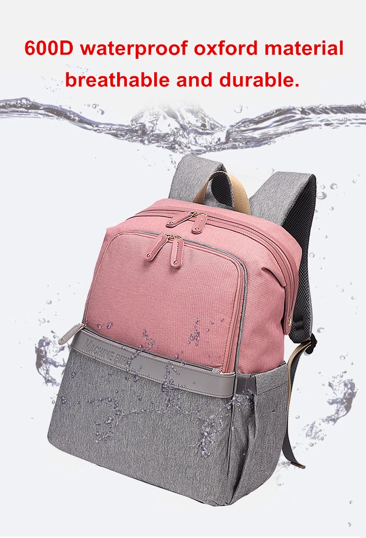 New Mummy Diaper Bag Usb Large Capacity Maternity Backpack Waterproof Travel Baby Stroller Bag For Mom Multifunctional Nappy Bag (12)