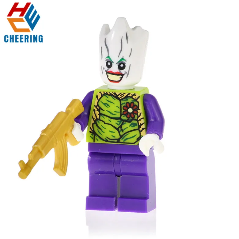 

Single Sale Building Blocks IronMan Thanos Captain America Hulk Joker Deadpool Figures Bricks Learning Toys for Children XH 1007