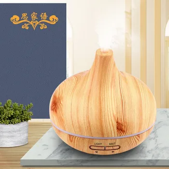 

Cross-border Amazon Essential Oil Humidifier Diffuser Hotel Plug-in Aromatherapy Household Appliances Solid Wood Aromatherapy Ma